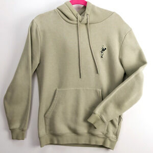Dead Golfer TRUE Mens Golf Hoodie Small Beige Skeleton Pullover Streetwear